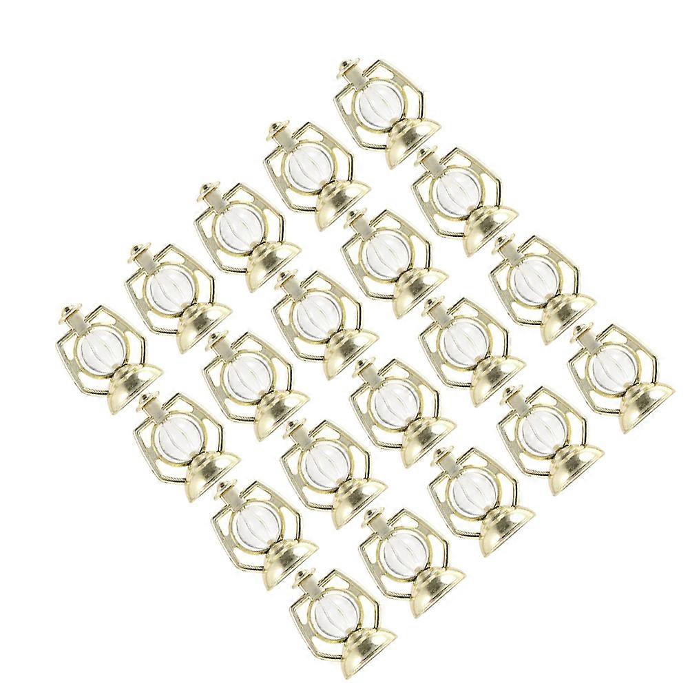 Artificial Oil Light Decorative Lanterns for Christmas Tree Decorations 40Pcs