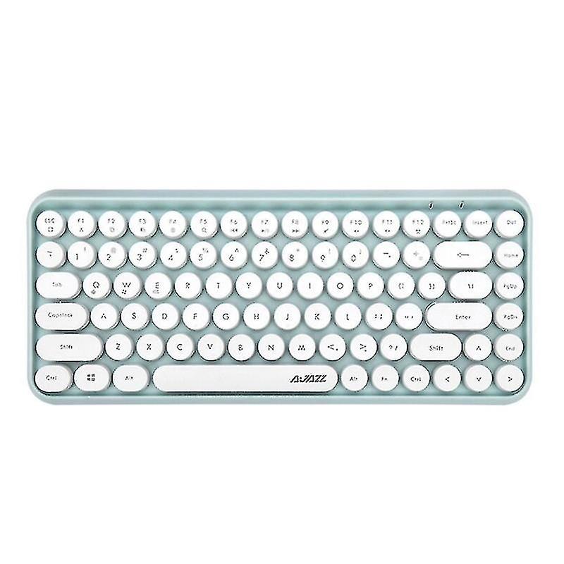 Computer Accessory Sets Ajazz 308i Tablet Mobile Phone Computer Household Office Wireless Keyboard Green