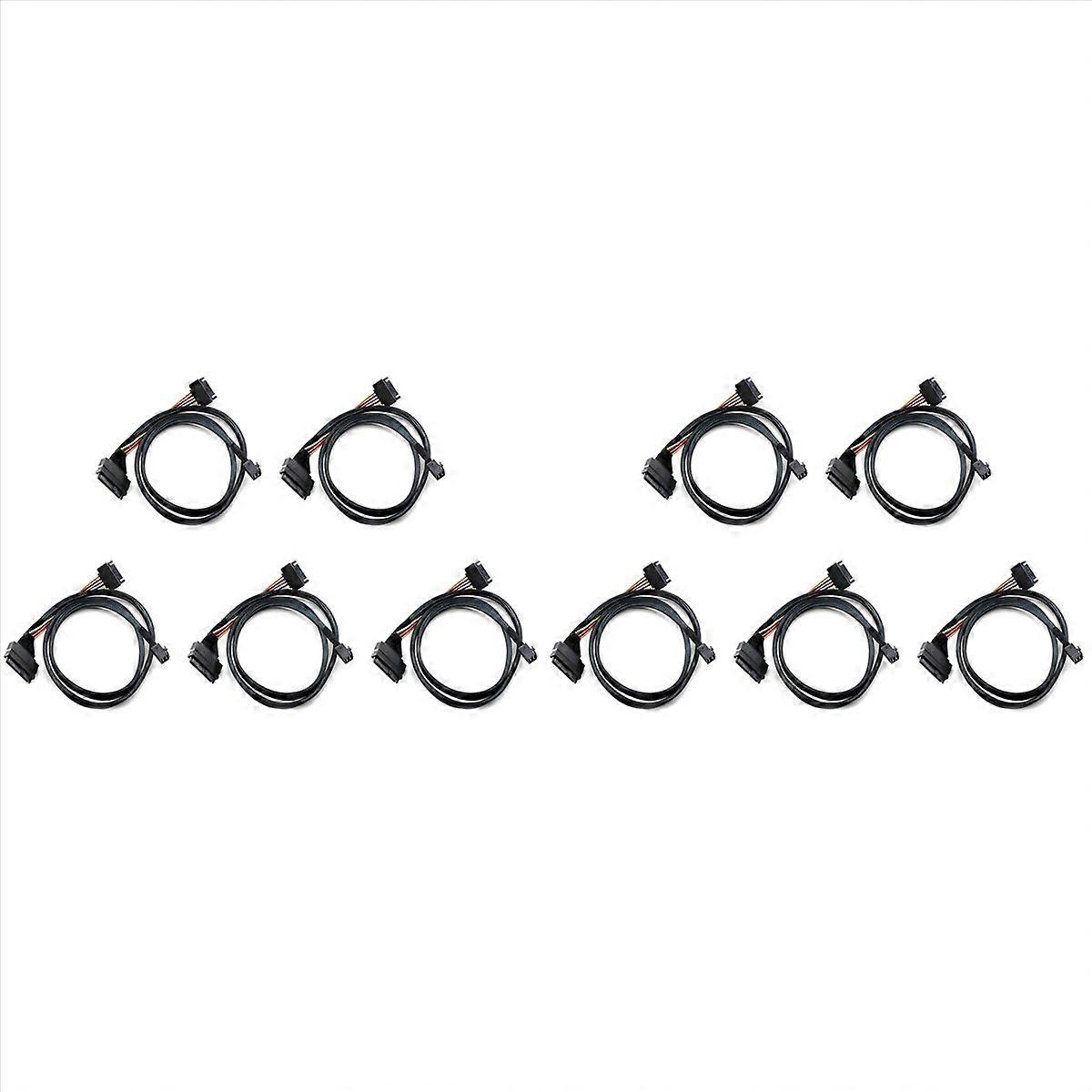 Built-in 12G Mini SAS HD to U.2 / SFF-8643 to SFF-8639 Cable 0.5M