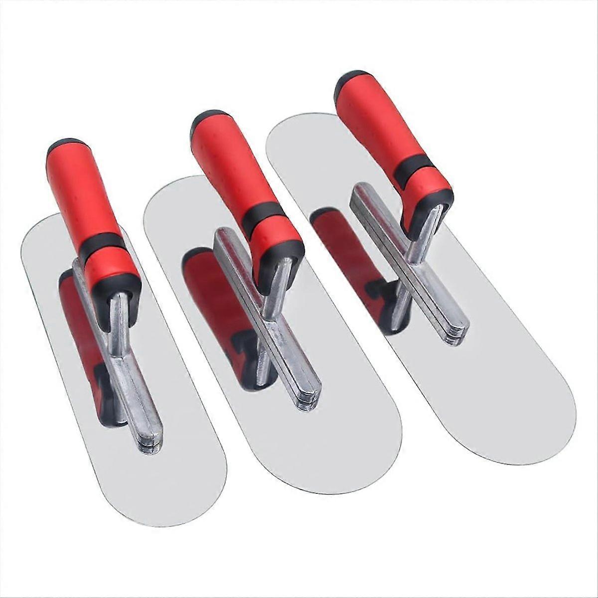 Concrete Tools Set Stainless Steel Pool Trowel 3PC
