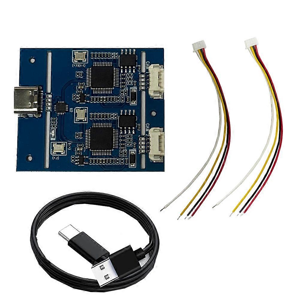 2 Channel AV/CVBS Video to USB Outputs 1080P Graber AV to USB Capture Card Module UVC Free Drive for Android
