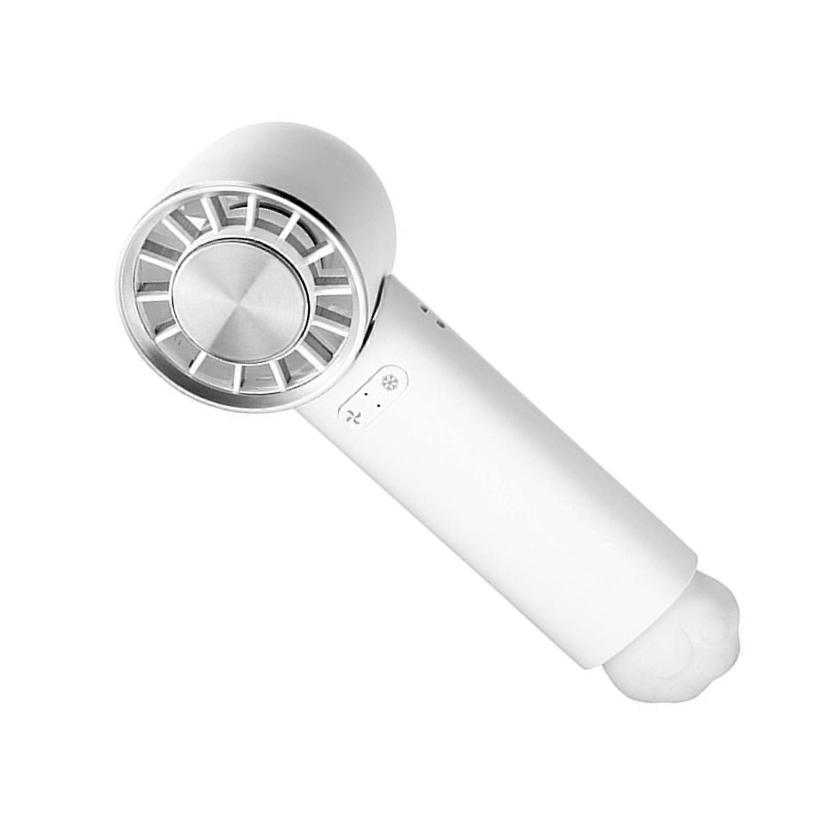 מאוורר קירור קרח מתקפל 3 מהירות הילוכים USB נטענת כף יד מאוורר מזגן נייד סוג טופר חתול