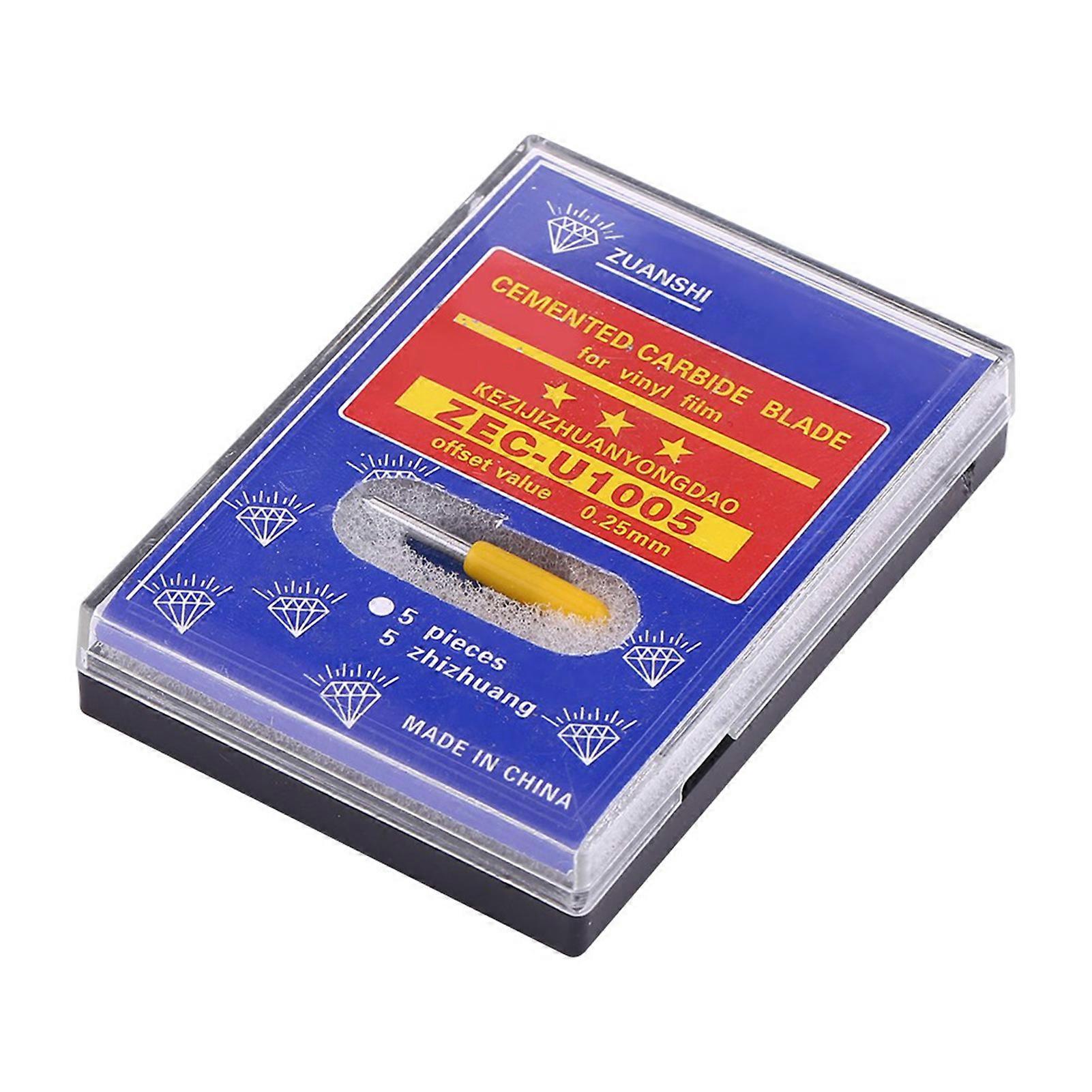 15pcs High Hardness Plotter Vinyl Cutter Blade Cutting Tool 30/45/60 Degree