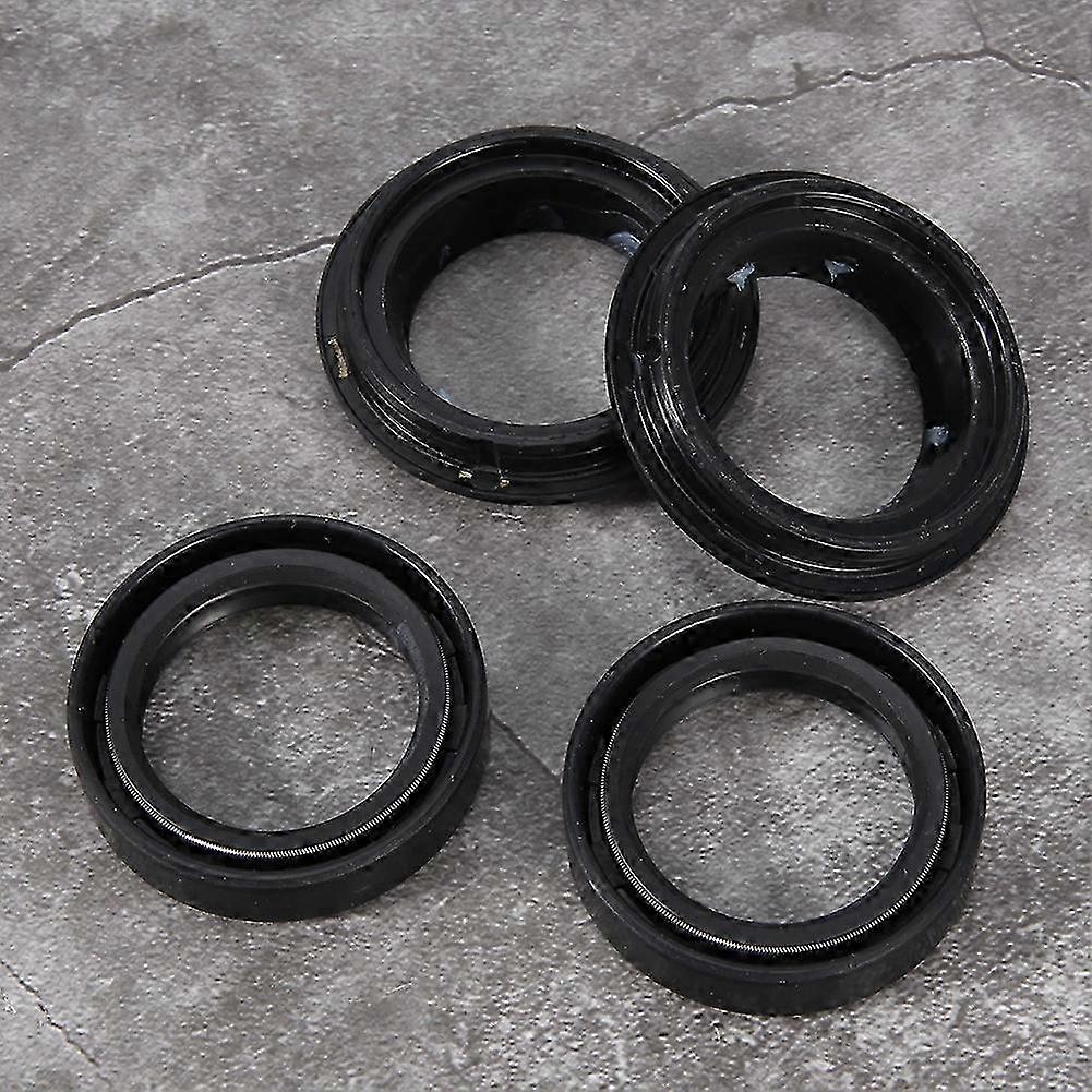 Front Damper Fork Kit with Seals, Dust Boots & Wipers - for Honda CB400 (33x46x11mm)