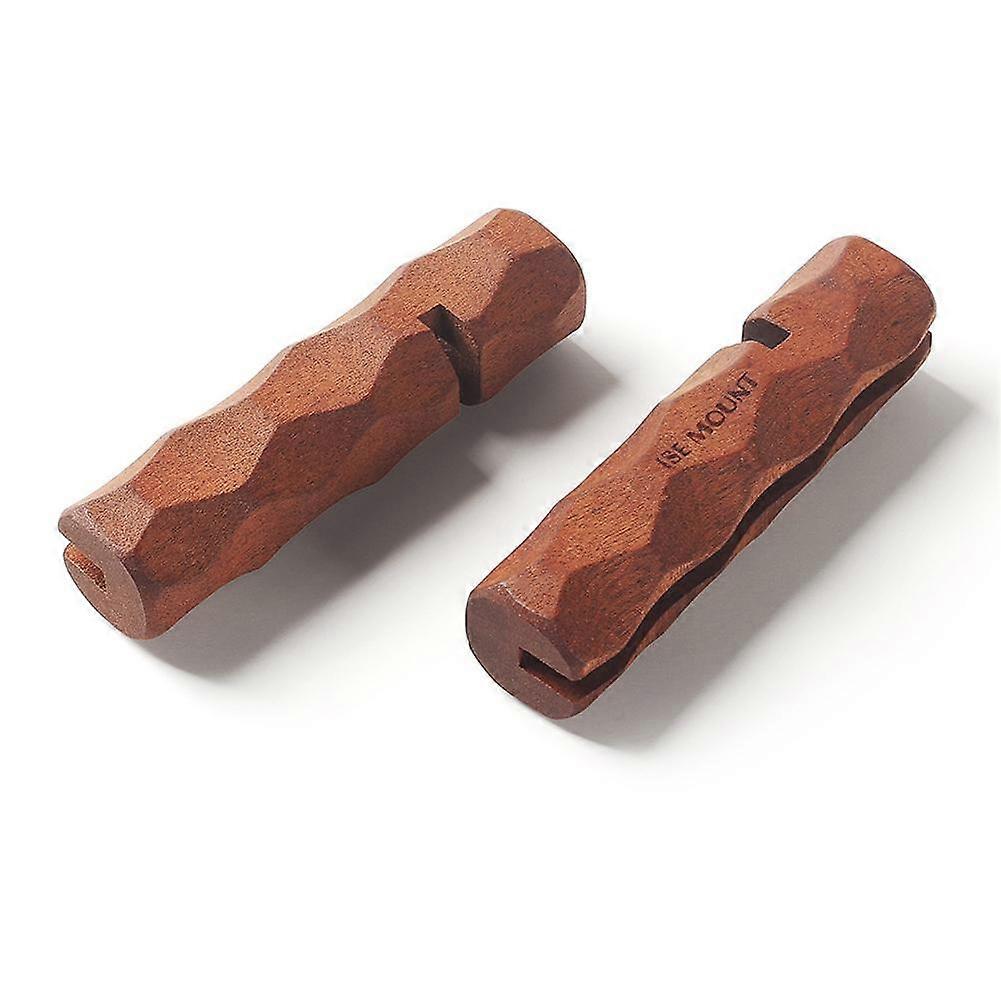 Heat-Resistant Sapele Wood Baking Tray Handle with Hammer Texture Universal Grip for Grills and Cookware