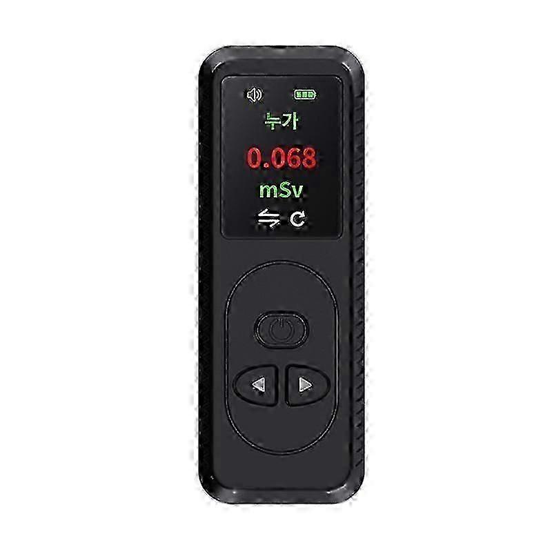 Geiger Counter Nuclear Radiation Detector Personal Dosimeter X -Rays Detector Radioactive Tester Alarm-Black