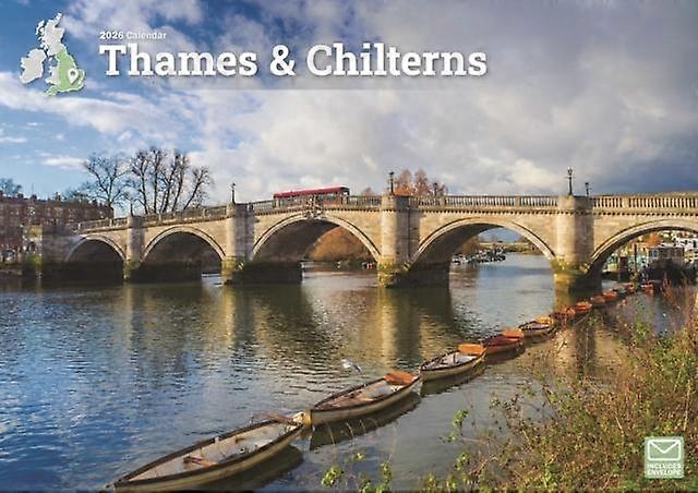 Thames Chilterns A4 Calendar 2026 Calendar Book
