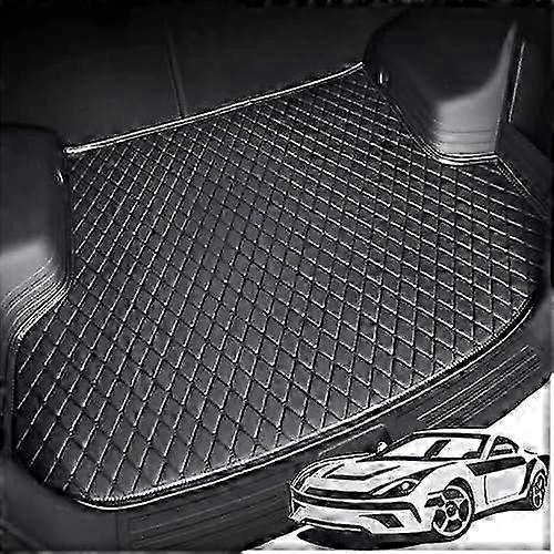 Beautifulcar Trunk Mats For Life 2021-2023 (split Backrest), Leather Car Boot Liner Mat Car Boot Cover Anti-slip Carpets, Waterproof Rear Trunk Protec