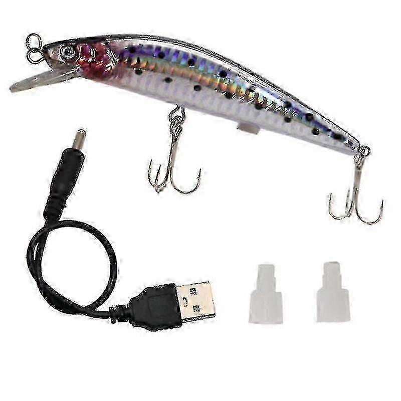 Fishing Lures Electric Simulation Twitching Bionic Bait Usb Rechargeable Artificial Bait Swimbait Fi