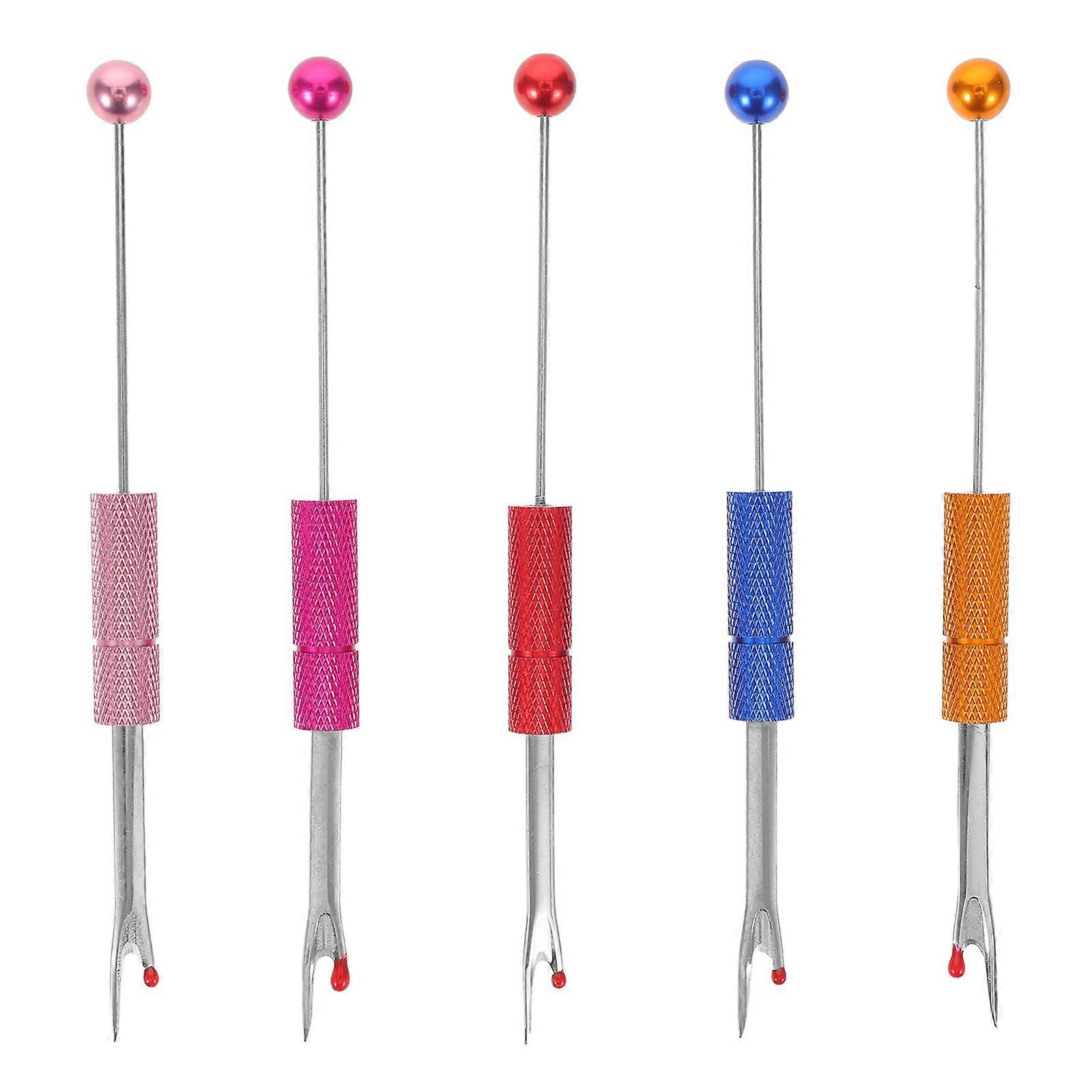 Embroidery Removal Tool Metal for Quilting 5Pcs Sharp Thread Picker