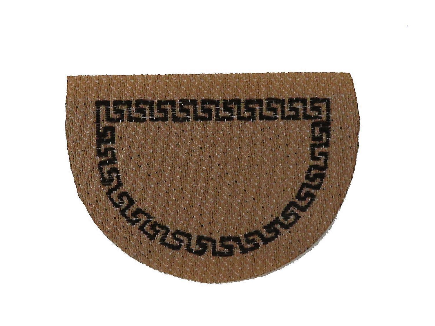 Dolls House Half Moon Door Mat 1:12 Semicircular Hall Door Step Accessory