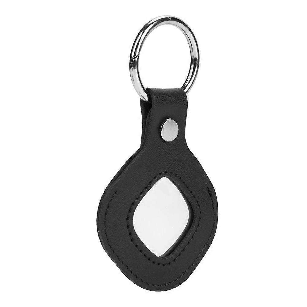 Portable Protective Case Dustproof Case with Keychain for Tile Mate 2024 for Tile Mate 2022 for Cube Tracker Black