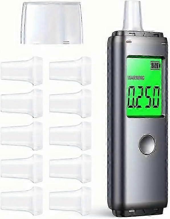 Portable Alcohol Breath Tester, 2 Detection Modes, High Sensitivity Sensor