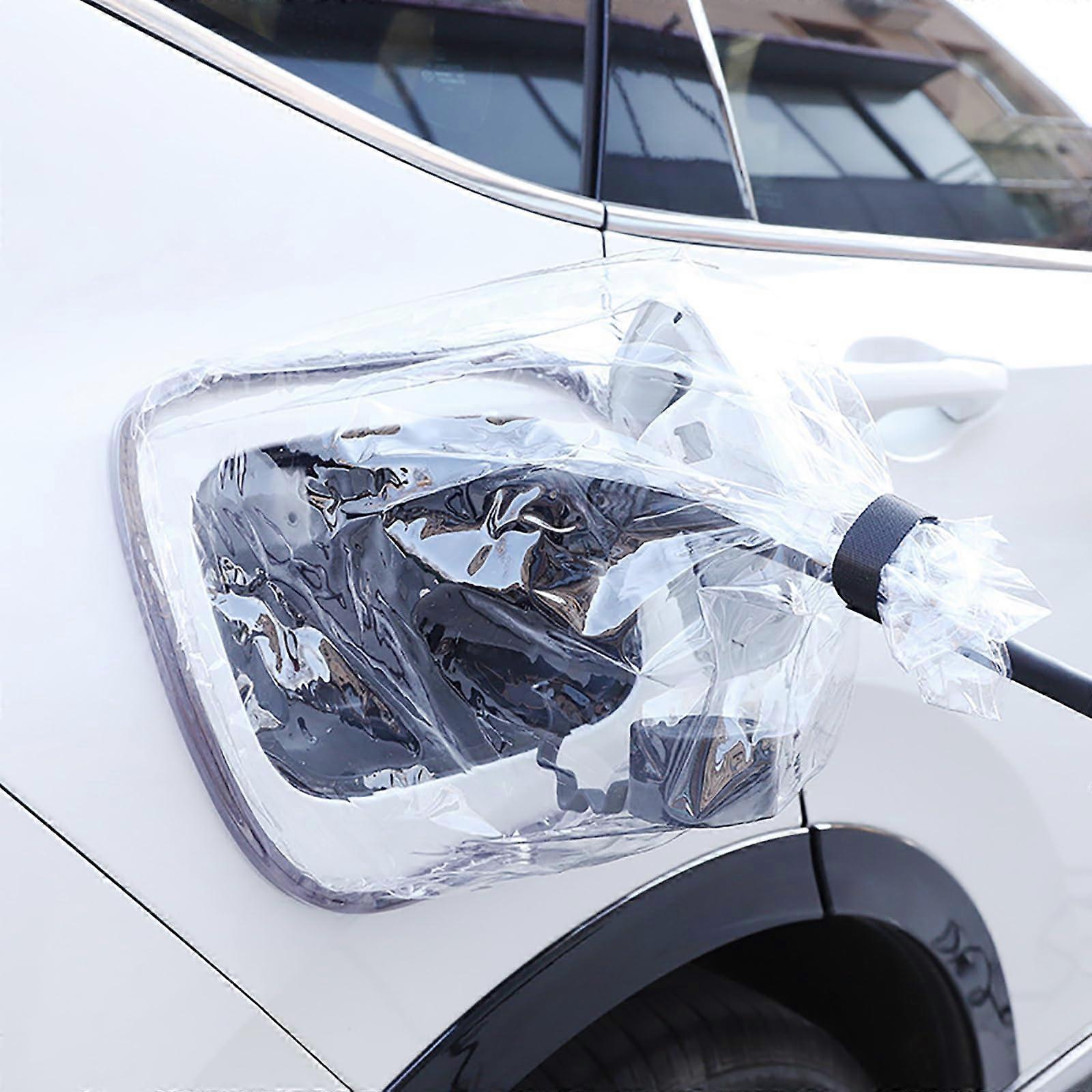 EV Charger Cover, Magnetic Weatherproof Snowproof Charging Port Protector with Transparent Window, 30cm