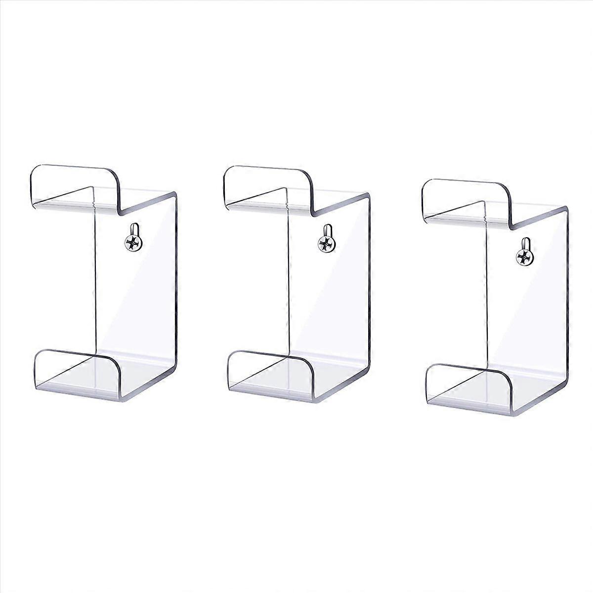 3X Universal Game Controller Holder Wall Mounted Headset Stand Hanger Space Saving Gamepad Holder Wa