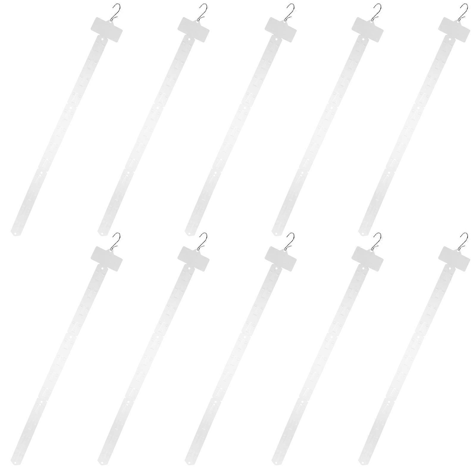 Sign Holder Clips Display Racks for Retail Display Stand 10Pcs Transparent