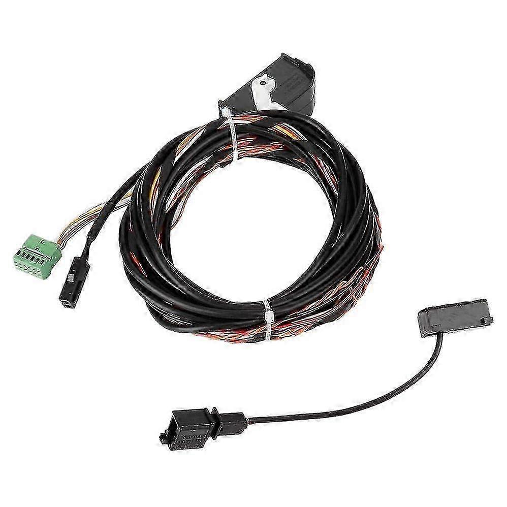 طقم أسلاك وحدة بلوتوث للسيارة مع ميكروفون - للجولف 6 و Magotan RCD510 / RNS510 8X0035447A