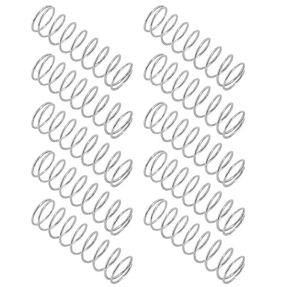 20pcs Replacement Springs for Pruning Shears Silver Metal Tension Spring Trimming Tool