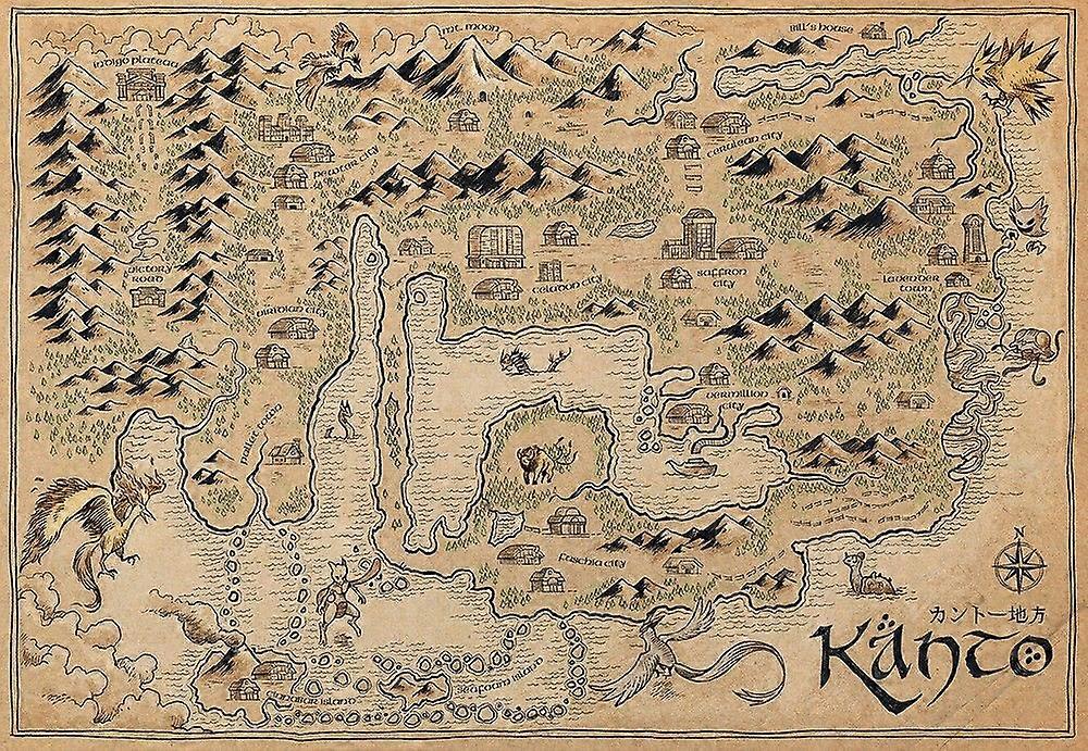 KantoJigsaw Puzzle Brain Teaser EB 1469