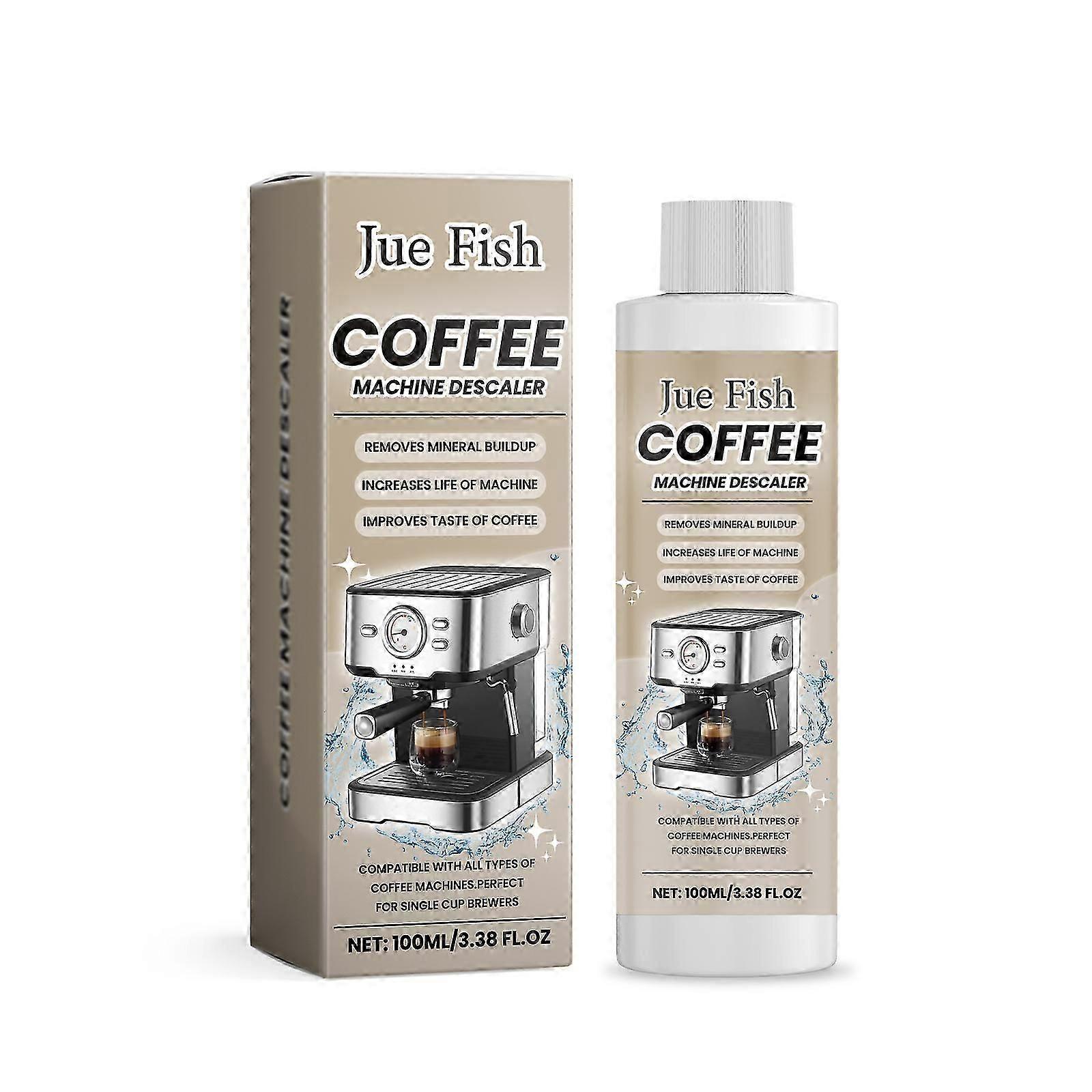 Premium Coffee Machine Cleaner & Descaler - Deep Cleaning