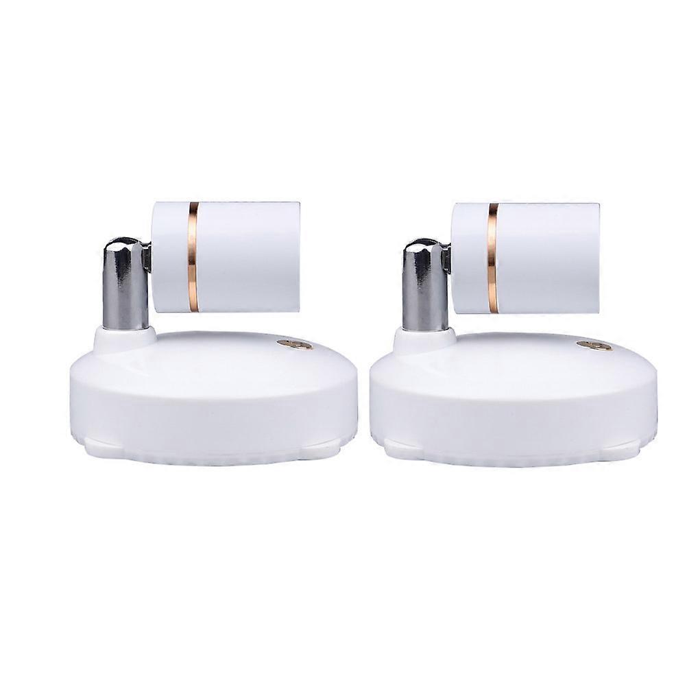 2pcs Simple Remote Controlled Spot Lamps LED Spotlights Reliable USB Spotlights