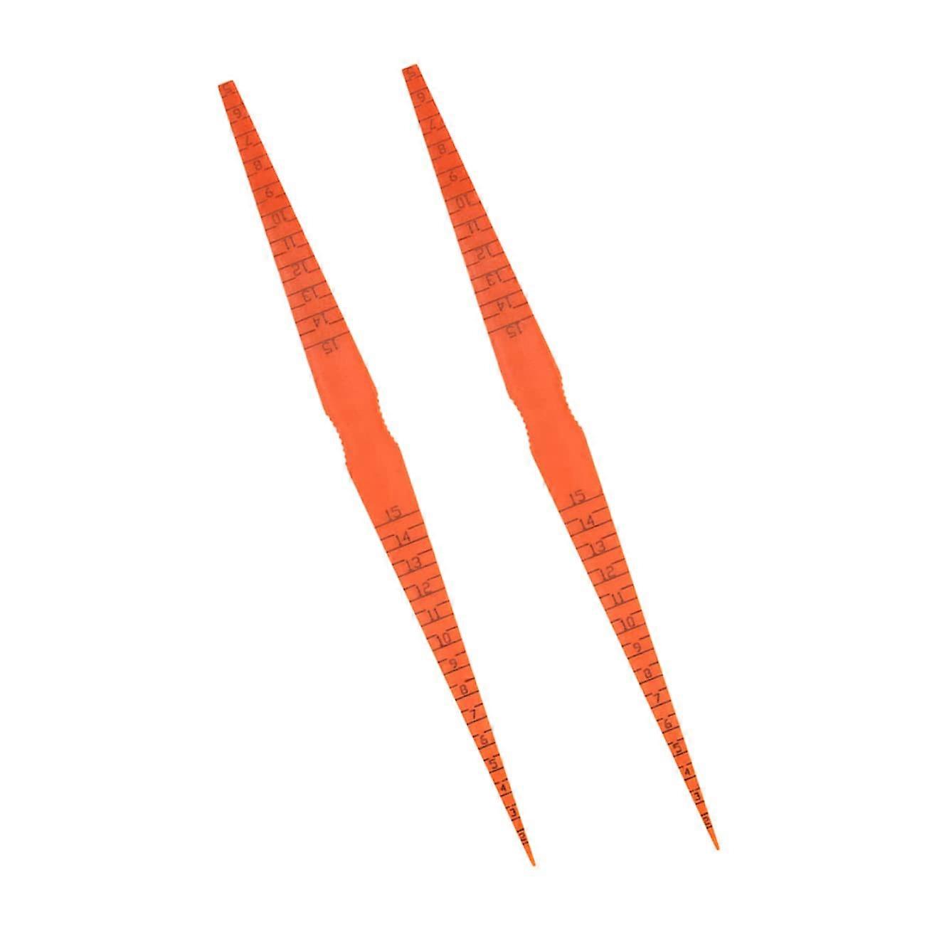 2pcs Car Panel Gap Gauge Kit with Accurate Measurement for Vehicle Door and Body Alignment