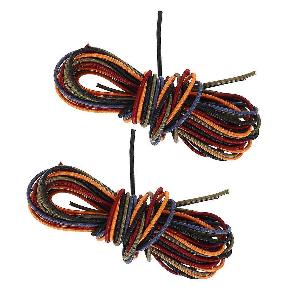 Elastic Closure For Travelers Notebook Designed For Travel Outdoor Activities Assorted 10Pcs