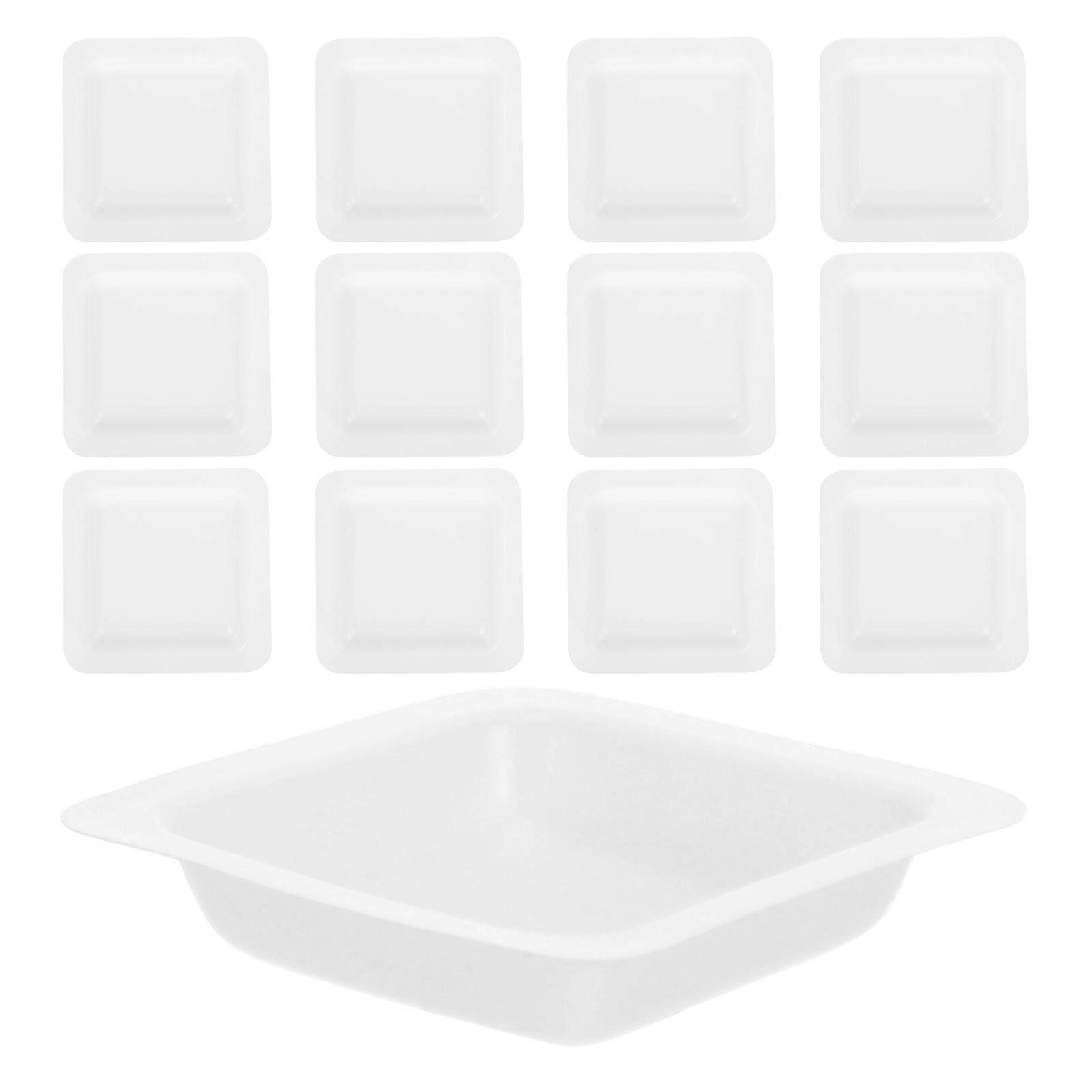 Laboratory Weighing Dishes Microwave Heating Kitchen Tools 4.40X4.40X0.80CM 50Pcs