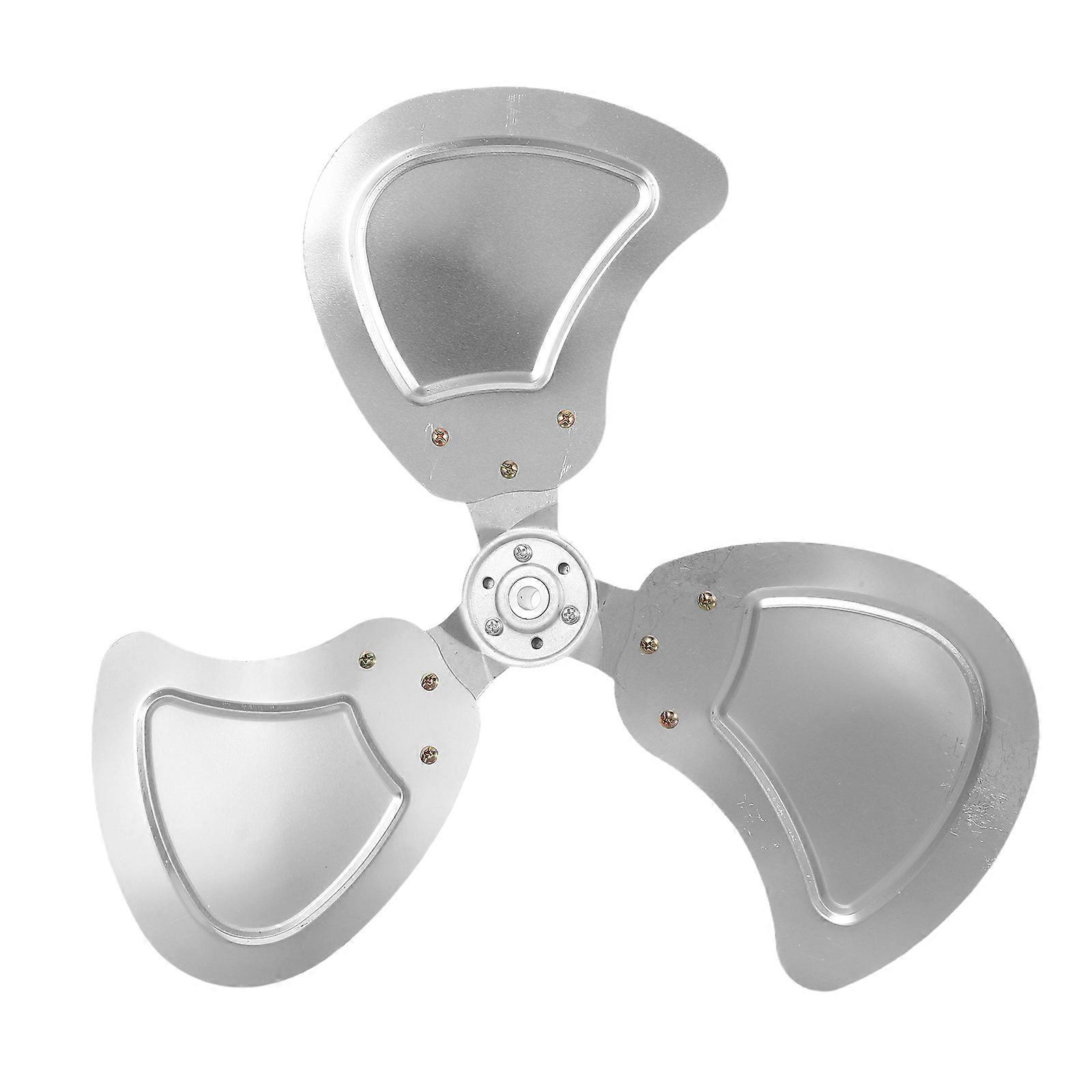 Silver Aluminum Replacement Fan for Floor Fan Cooling