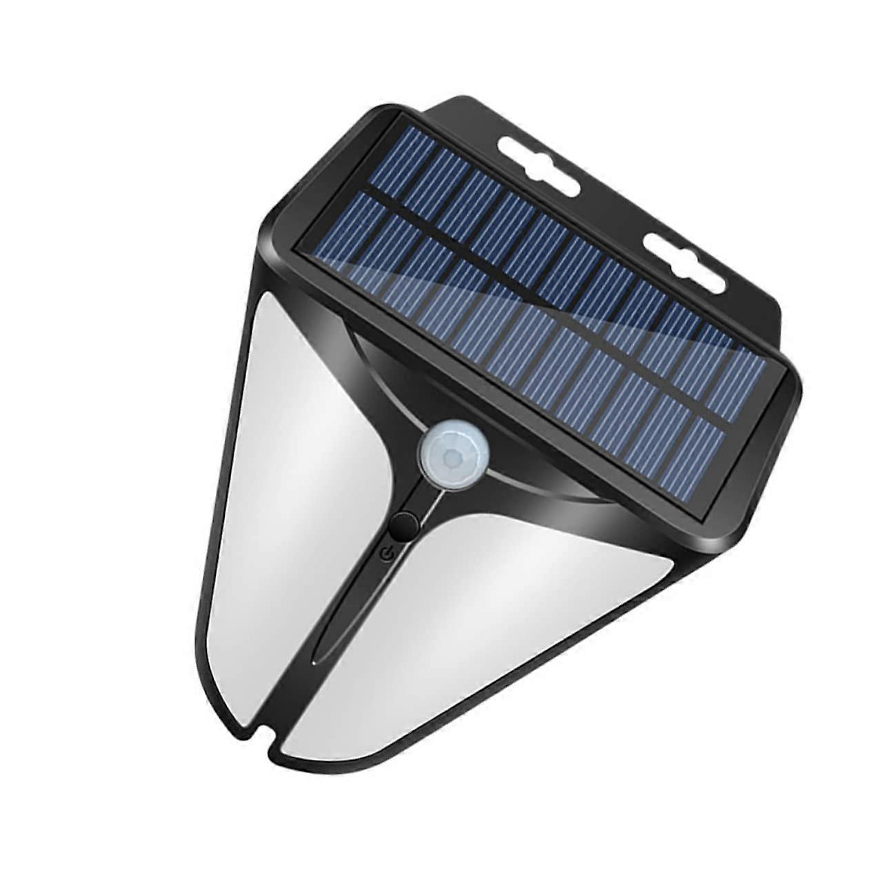 SolarPowered Garden Lights With PIR Motion Sensor And Wide Sensing Angle For Home Security