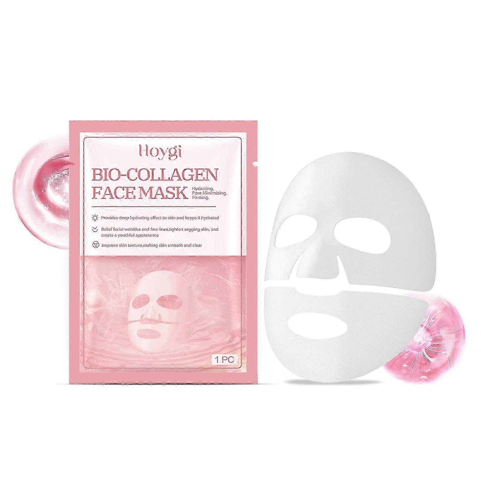 Revitalize & Hydrate Collagen Firming Mask  Anti-Wrinkle, Elasticity Boost, 15-Minute Spa Treatment