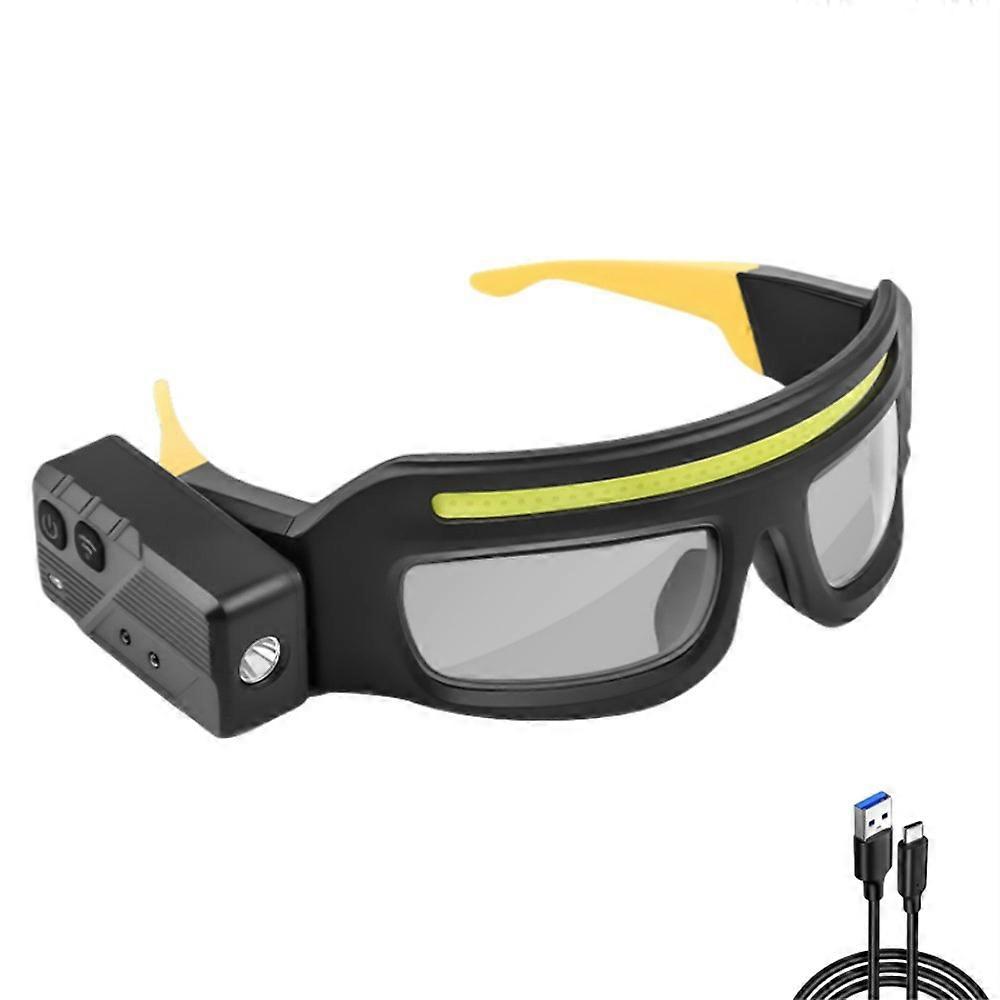 Multi-Function Eyewear XTE Warning Light Portable Headlamp with Motion Sensor