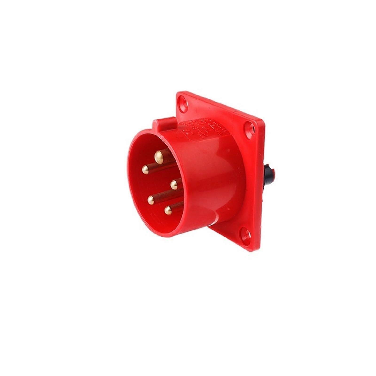 Waterproof Industrial Plug and Socket Connector Male and Female 3 Core 4 Core 5 Holes 16A/32A Reverse Plug