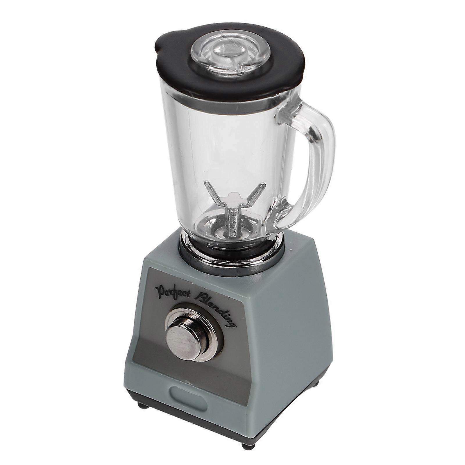 Tiny Blender for Kitchen Pretend Play with Mini Juice Extractor