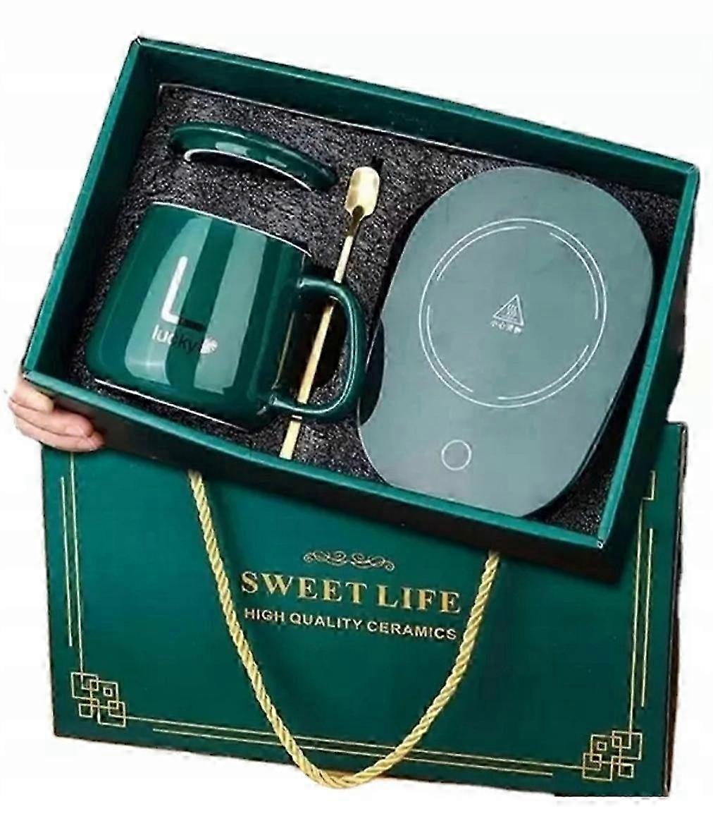 2026 Coffee, Tea Heater Set, Mug And Spoon