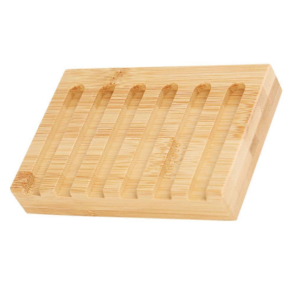 Soap Draining Tray Bamboo Soap Storage Holder for Bathroom Use