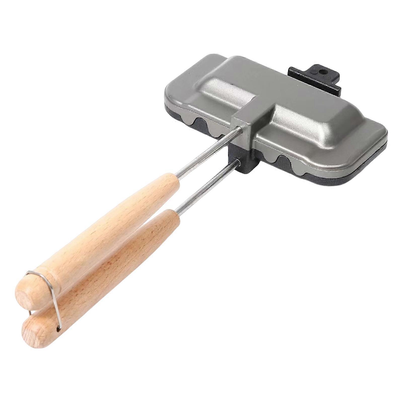 n Double Sided Sandwiches Baking Pan Indicator Lights, Safe & Simple Operation. Morning Solution