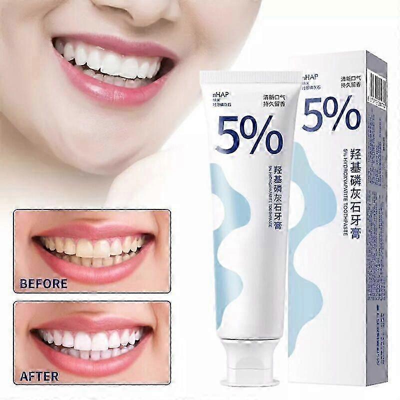 1-3pcs Hydroxyapatite Toothpaste Probiotic Whitening Toothpaste 100g