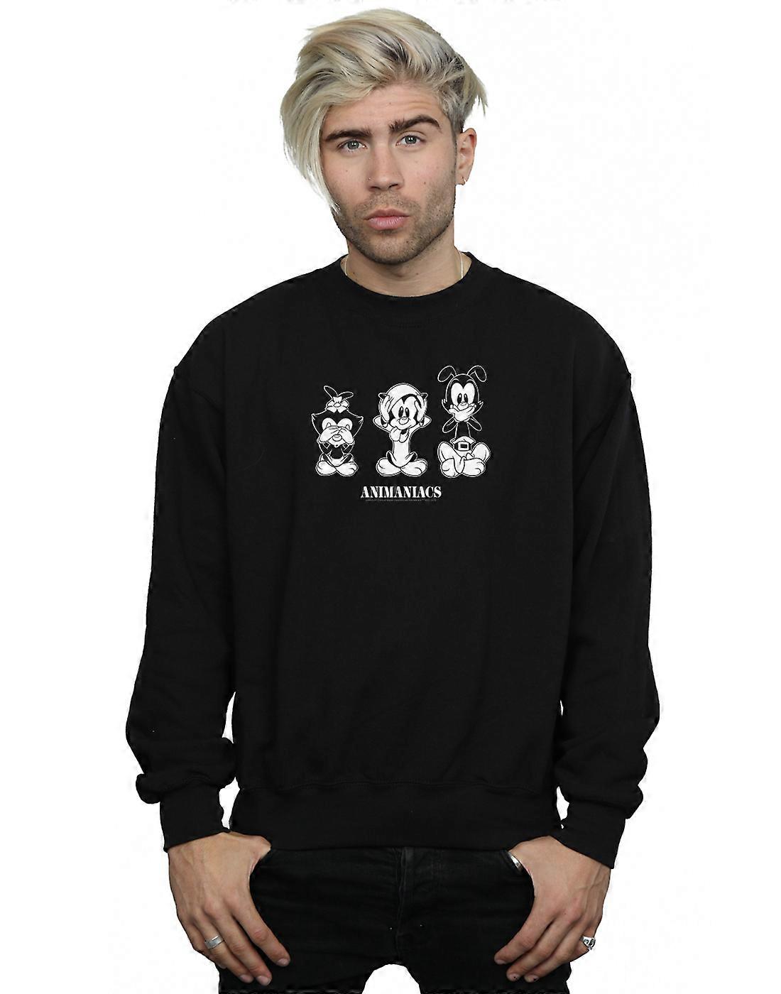 Animaniacs Men-apos;s Three Evils Sweatshirt