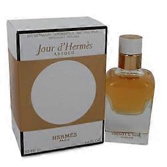 Jour D'hermes Absolu by Hermes - Eau De Parfum Spray Refillable 1.6 oz - Women 