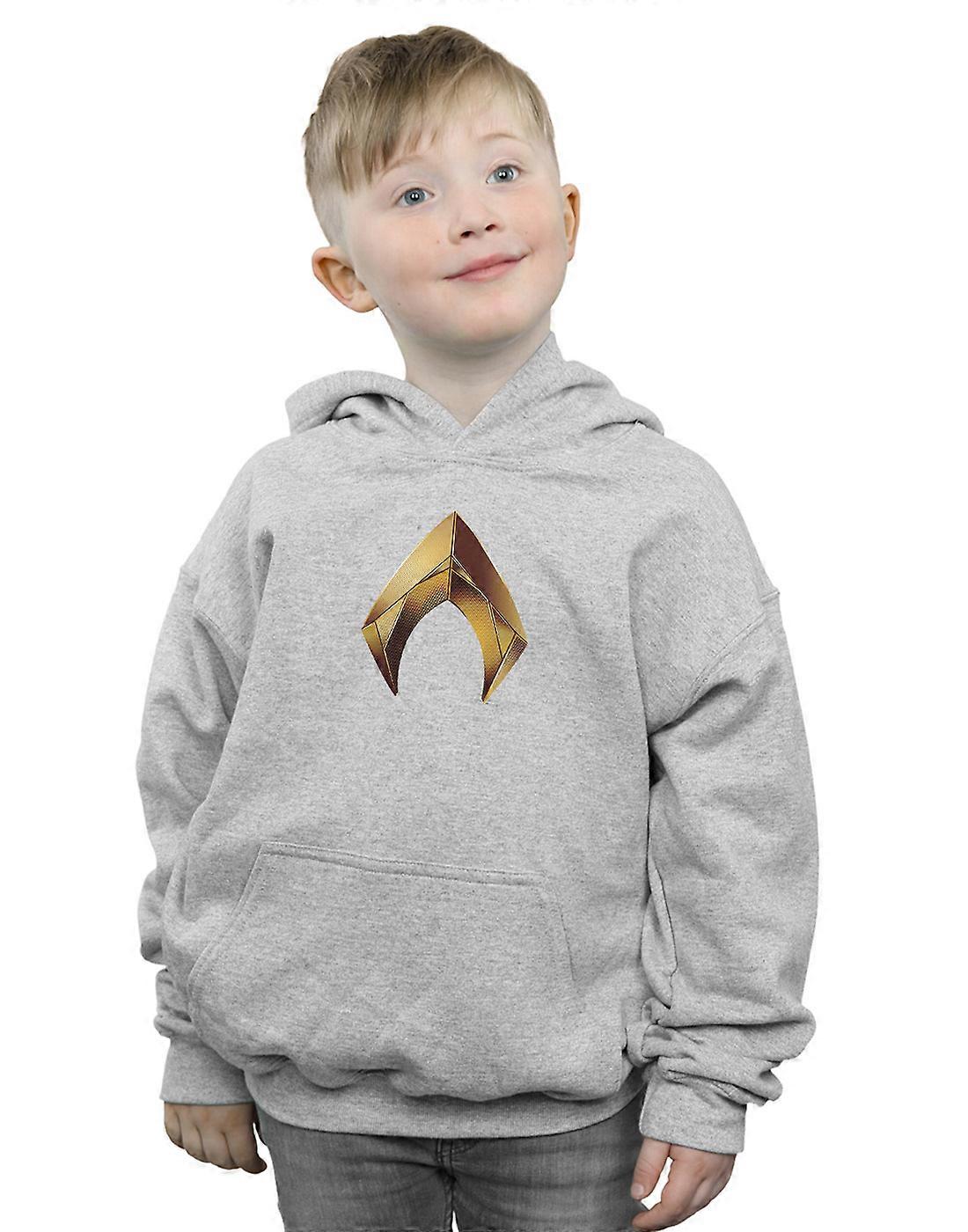 DC Comics niños emblema de Aquaman con capucha