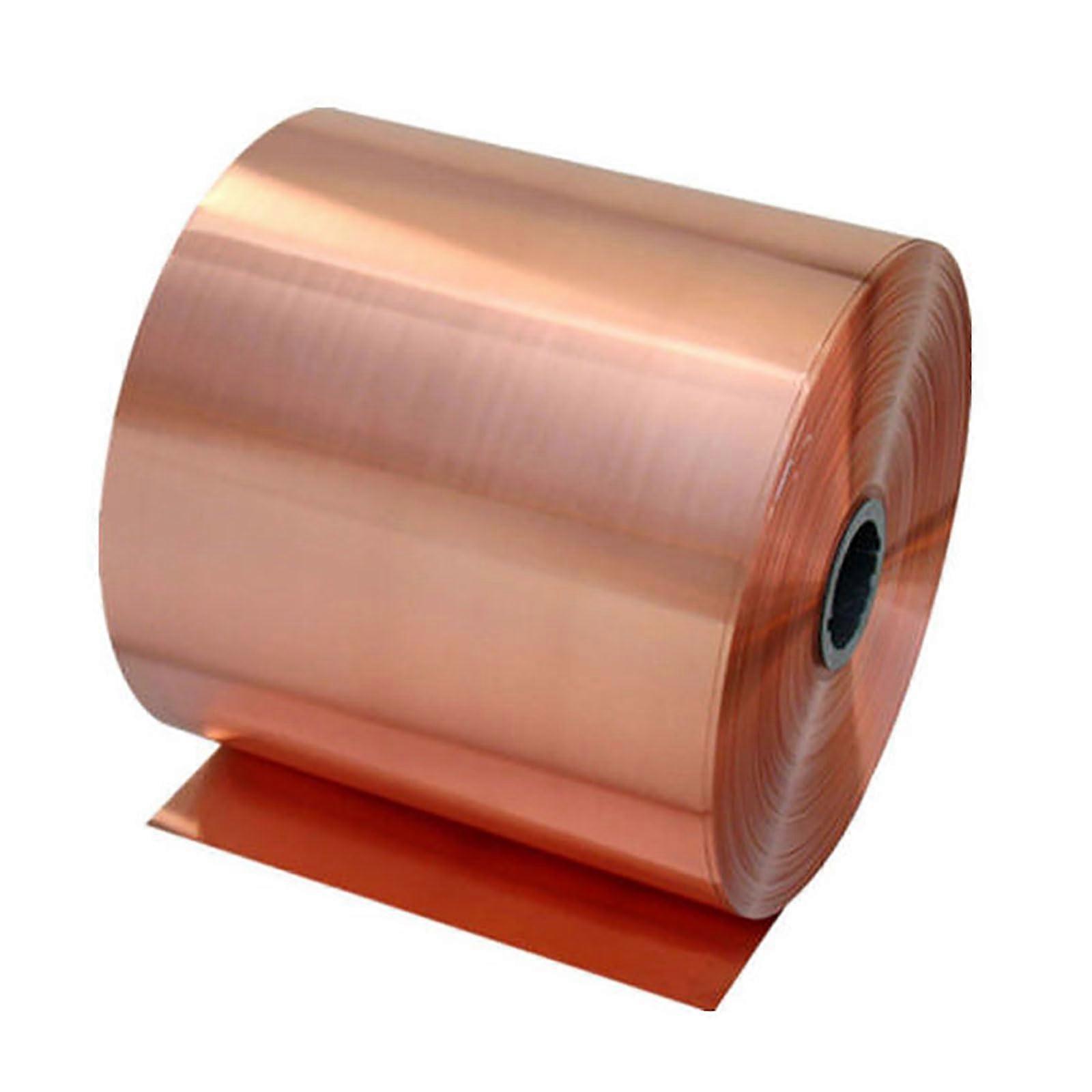 Copper Foil Sheet 40mm  Conductivity Pure Copper for LED Electronics and Crafts