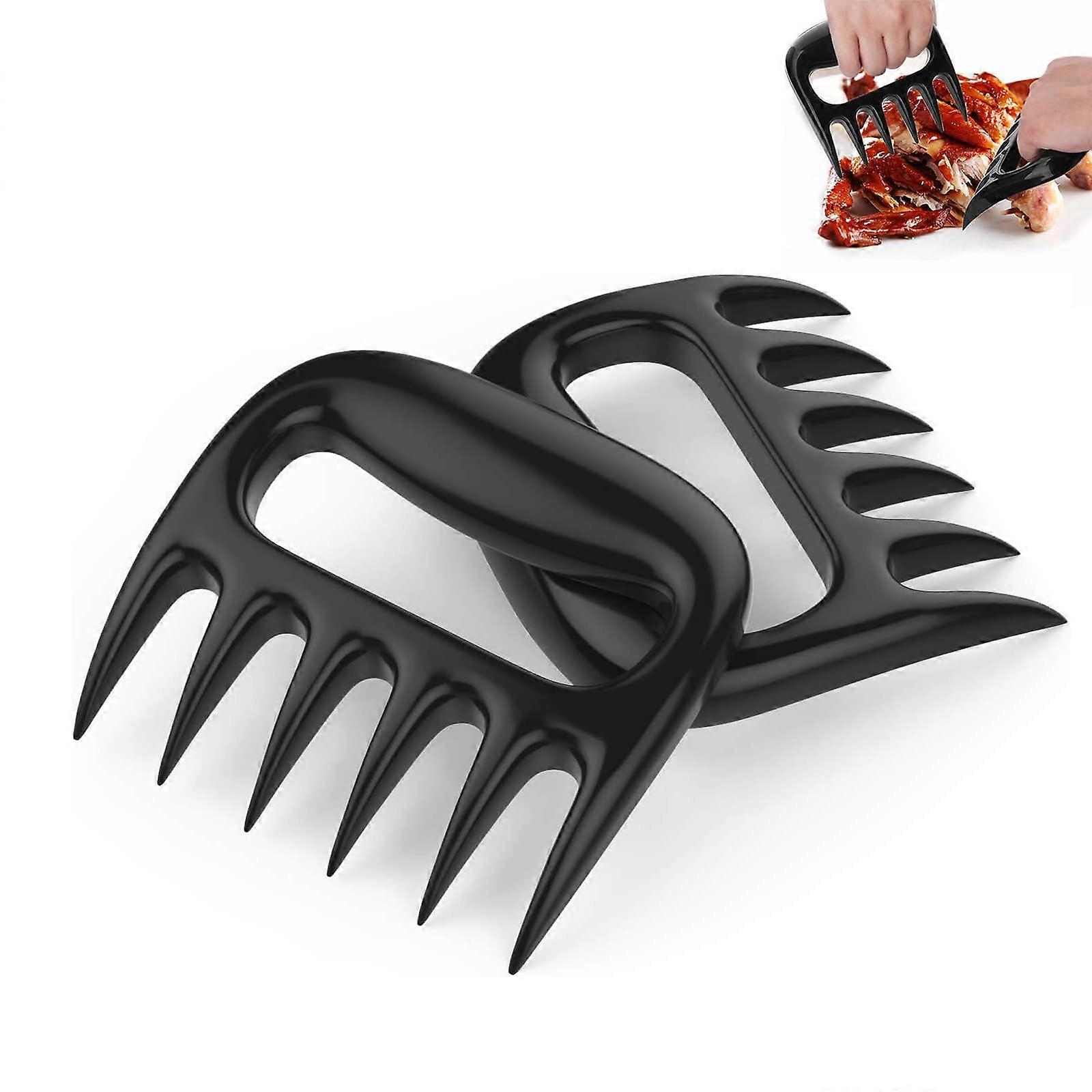 Meat Shredding Claws 2 Pack with Heat Resistant NonSlip Grip for BBQ Pulled Pork