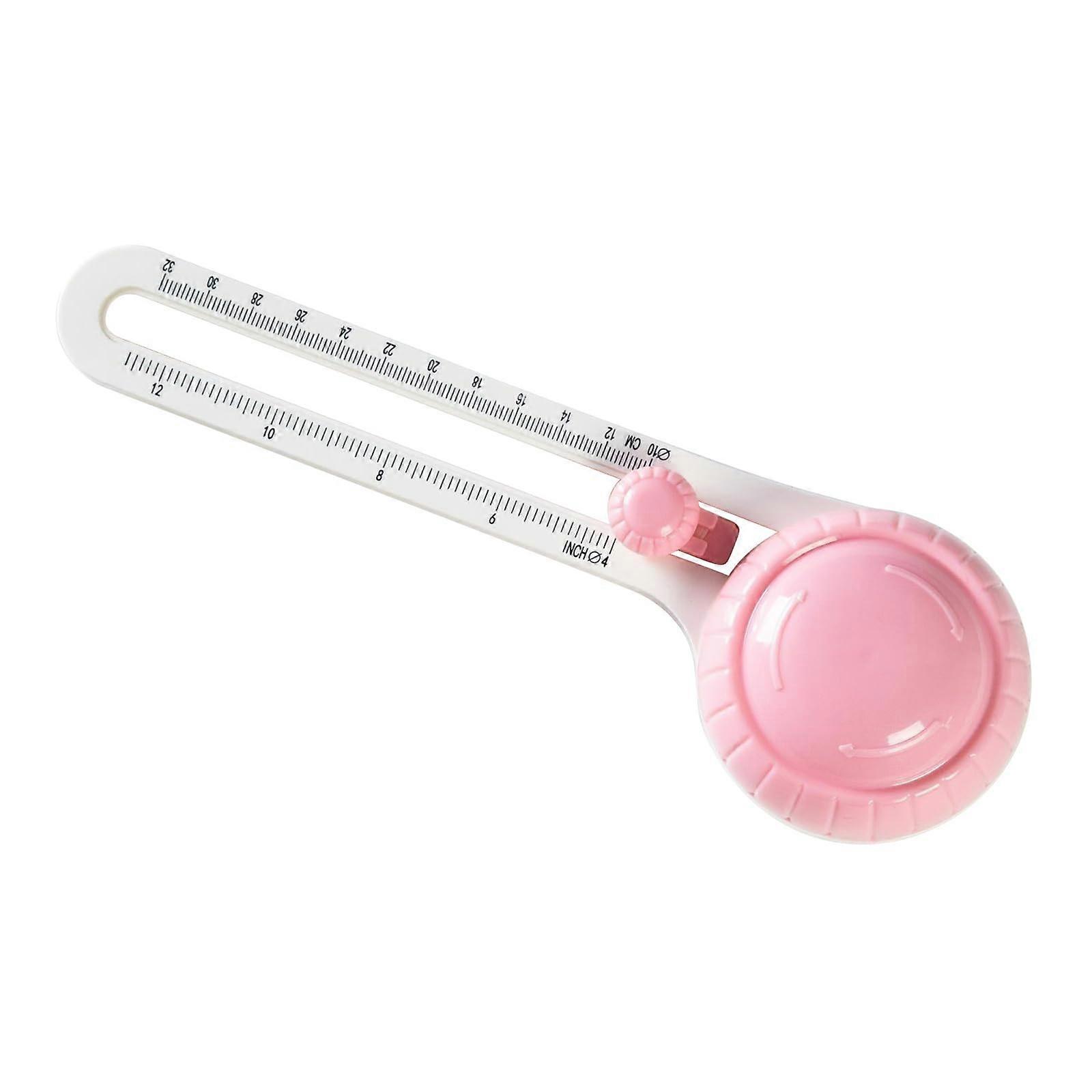 Round Paper Cutter with Adjustable Diameter and 360° Rotation Precision Craft Circle Trimmer