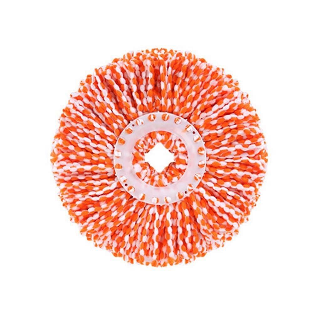 Rotating Mop Replacement Head 5pcs Microfiber Spin Mop Refill Pads 35cm for Floor Cleaning