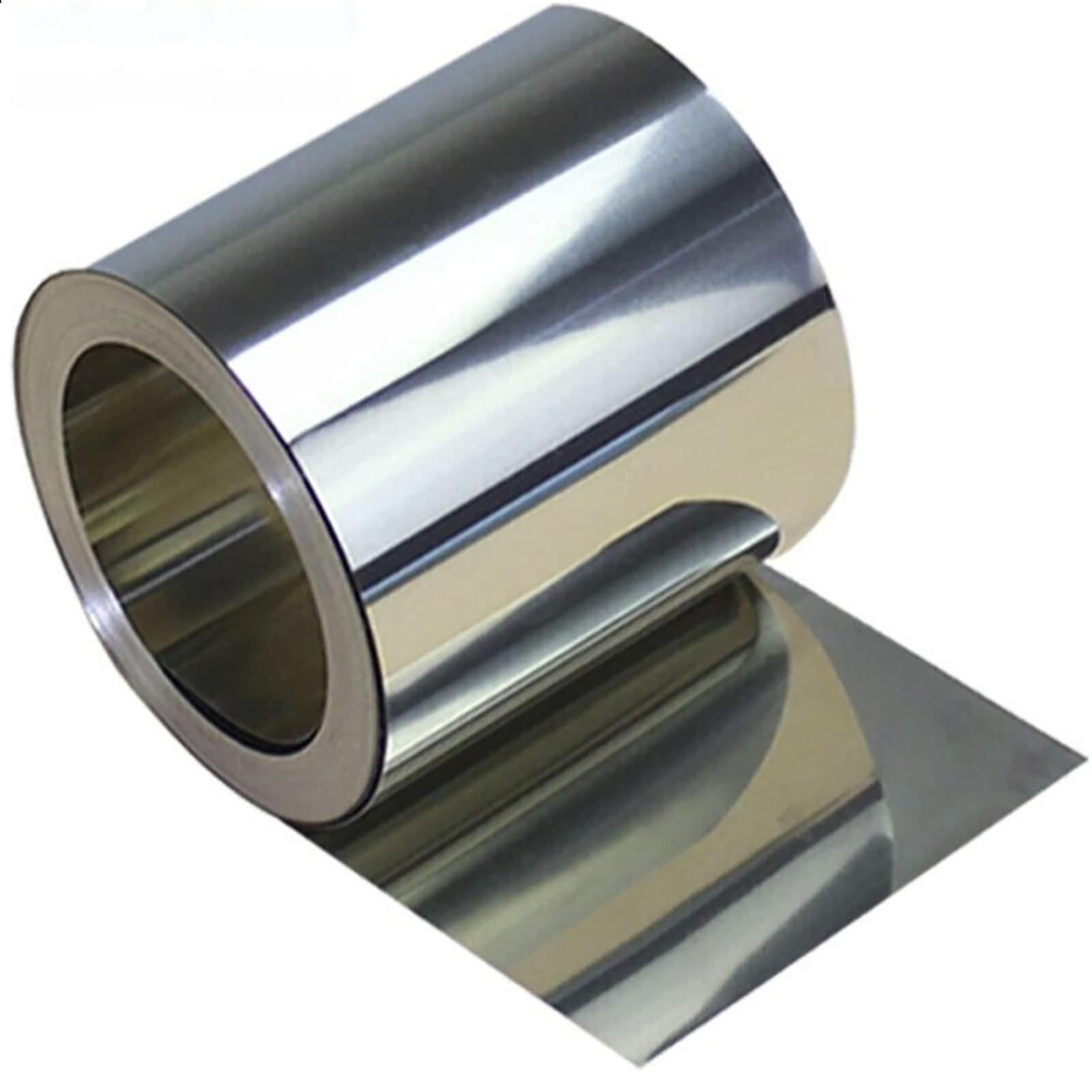 Cupronickel Foil Sheet Roll 0.031mm Thick CorrosionResistant for Crafting and Electronics