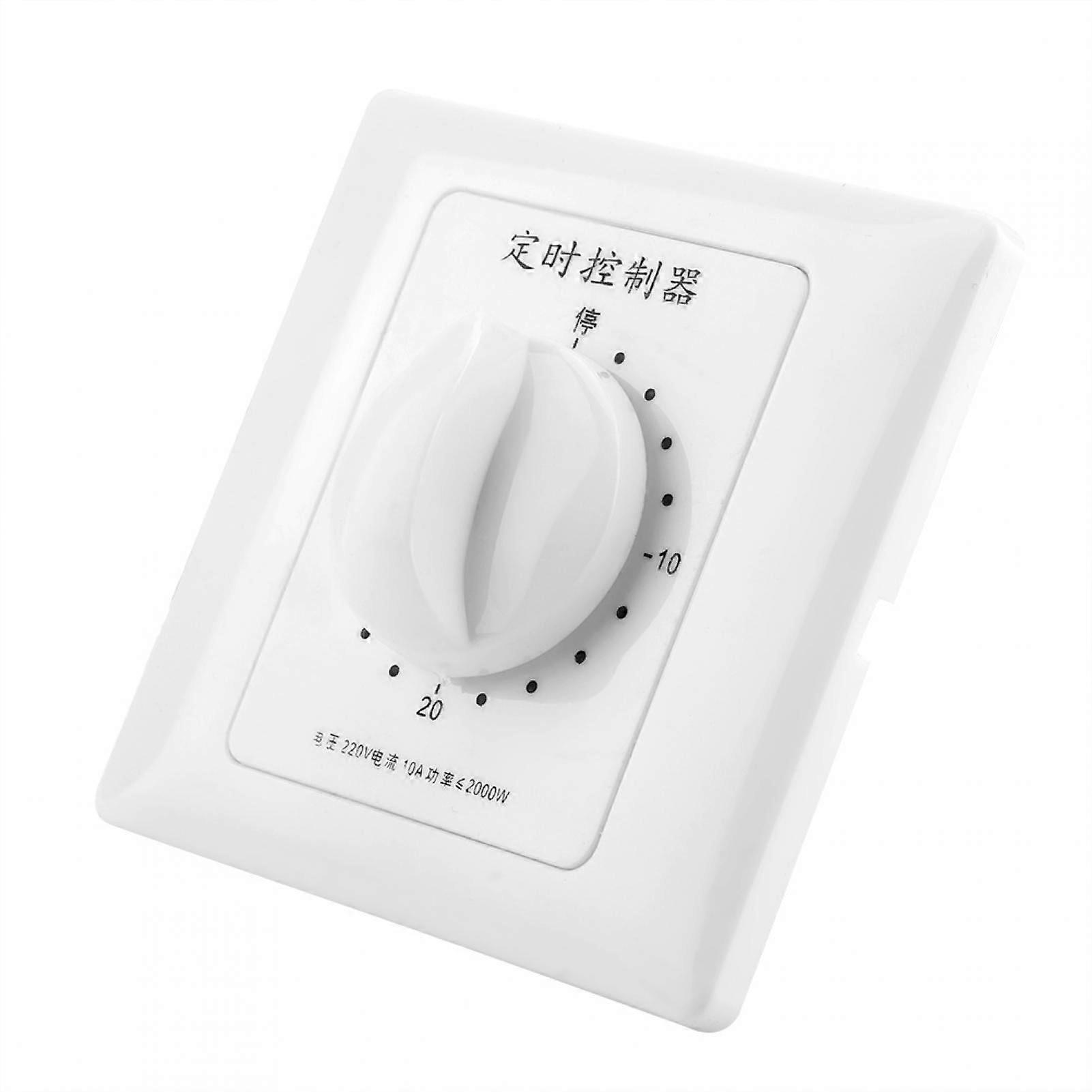 220V Water Pump Timer Mechanical Countdown Indoor Intelligent Time Switch