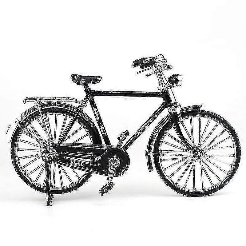 Ny 1:10 klassisk retro cykelmodel i legering
