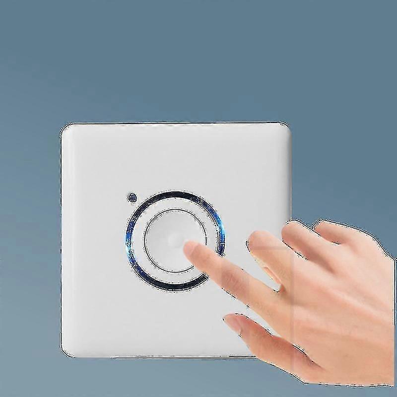 2024  New  Wall Timer - Ac110-250v Outdoor Led Touch Delay Timer Switch With 16 Levels Delay Settings And Digital Countdown Timer Interruption Functio