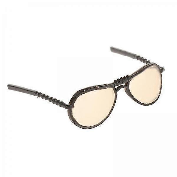 2-Pack 1/6 Scale Round Sunglasses for 12" Action Figures, Black
